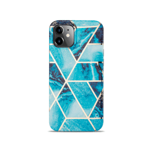 iPhone 11 - DELUXE™ Marble Silikone Cover - Ocean