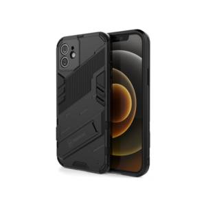 iPhone 11 - Eagle™ PRZ Stødsikkert Cover M. Kickstand - Sort