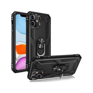 iPhone 11 - NX Pro™ Armor Cover m. Ring Holder - Sort