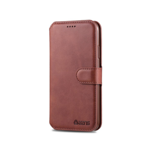 iPhone 11 Pro - AZNS™ Diary Læder Etui / Taske M. Pung - Brun