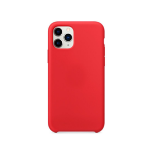 iPhone 11 Pro Max - Deluxe™ Soft Touch Silikone Cover - Rød