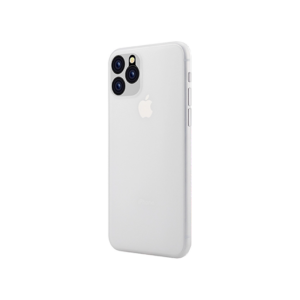 iPhone 11 Pro Max - Ultratynd Matte Series Cover V.2.0 - Hvid/Klar
