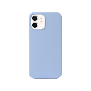 iPhone 12 - DeLX™ Pastel Silikone Cover - Mineral Blue