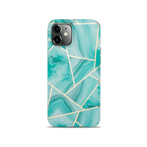 iPhone 12 Mini - DELUXE™ Marble Silikone Cover - Bayside