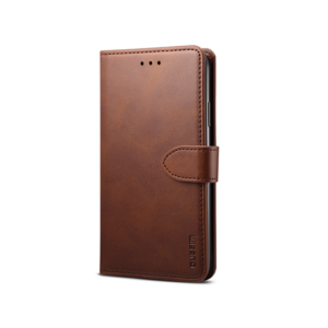iPhone 12 Mini - GUSSIM™ Læder Cover / Etui M. Kortholder - Brun