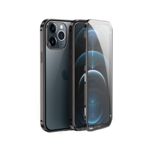 iPhone 12 Pro - MagGuard™ 360 Magnetisk Cover M. Hærdet glas