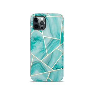 iPhone 12 Pro Max - DELUXE™ Marble Silikone Cover - Bayside