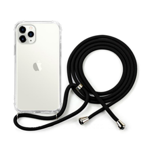 iPhone 12 Pro Max - Deluxe™ Silikone Cover M. Strop - Sort