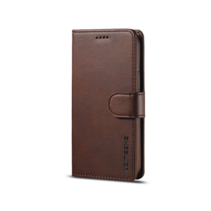 iPhone 12 Pro Max - LC.IMEEKE™ Læder Cover M. Kortholder - Brun
