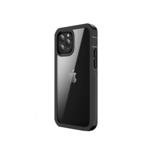 iPhone 12 Pro Max - ToughCase Hybrid-X Håndværker Cover - Sort