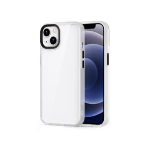 iPhone 13 - DELUXE™ Hybrid Silikone Cover - Hvid