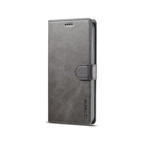 iPhone 13 Mini - LC.IMEEKE™ Læder Cover M. Kortholder - Grå