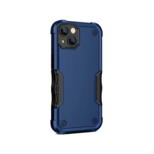 iPhone 13 Mini - REALIKE™ Pro Stødsikkert Håndværker Cover - Navy/Blå