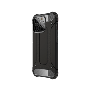 iPhone 13 Pro Max - ARMOR-HV™ Stødsikkert Håndværker Cover - Sort