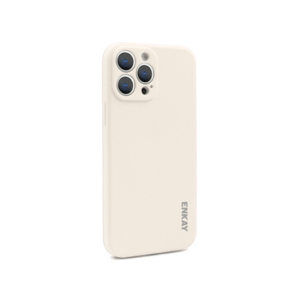 iPhone 13 Pro Max - ENKAY™ Smooth Silikone Cover - Beige