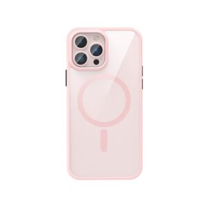 iPhone 13 Pro Max - NX™ Magnetisk Silikone Cover M. MagSafe - Rosegold/Pink