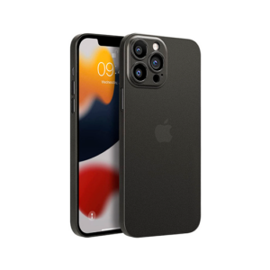 iPhone 13 Pro Max - Ultratynd Matte Series Cover V.2.0 - Sort