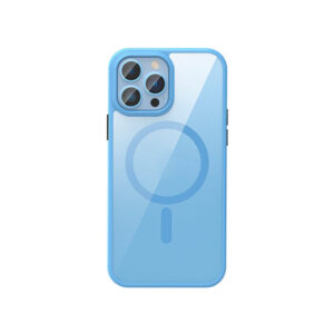 iPhone 13 Pro - NX™ Magnetisk Silikone Cover M. MagSafe - Sierra Blue