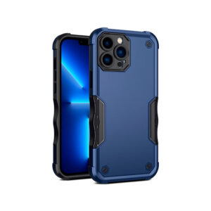 iPhone 13 Pro - REALIKE™ Pro Stødsikkert Håndværker Cover - Navy/Blå