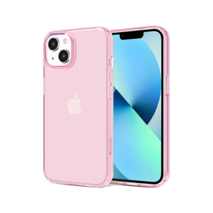 iPhone 14 Plus - Ballet™ Crystal Silikone Bagside Cover - Pink