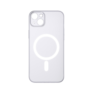 iPhone 14 Plus - TOTU® Ultra-Tynd Matte MagSafe Cover - Hvid