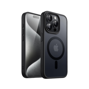 iPhone 14 Pro Max - NovoShield™ MagSafe Silikone Cover - Sort