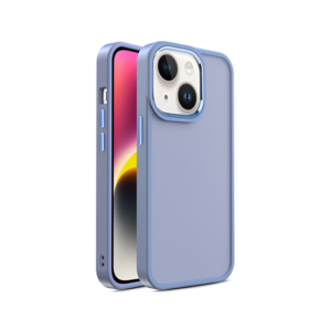 iPhone 14 - Viridian™ Pastel Silikone Cover - Blå