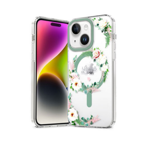 iPhone 15 - LUX™ MagSafe Silikone Cover - Floral