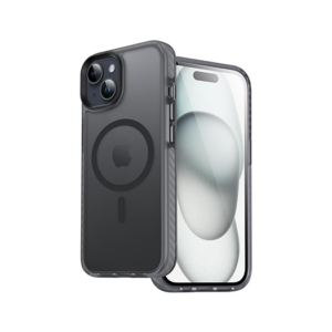 iPhone 15 Plus - DeLX™ Rail-X MagSafe Cover - Sort