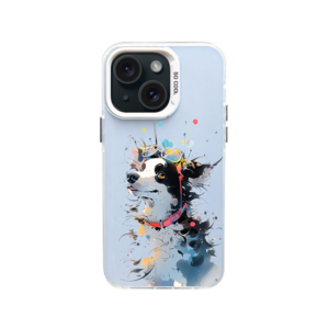 iPhone 15 Plus - SO-COOL™ Motive Silikone Cover - Sølv