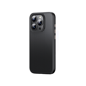 iPhone 15 Pro - DeLX™ Full Carbon Stødsikkert Cover M. MagSafe - Sort