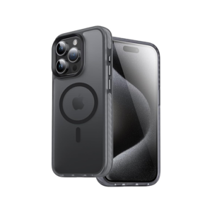 iPhone 15 Pro - DeLX™ Rail-X MagSafe Cover - Sort