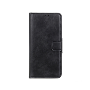 iPhone 15 Pro Max - Retro Diary Læder Cover Etui M. Pung - Sort