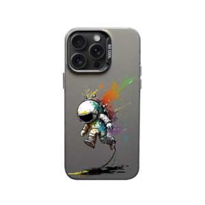 iPhone 15 Pro Max - SO-COOL™ Motive Silikone Cover - Metallisk Grøn