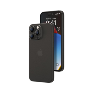 iPhone 15 Pro - Ultratynd Matte Series Cover V.2.0 - Sort