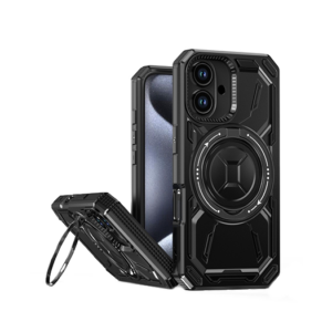 iPhone 16 - NX Pro™ Armor Cover V2 m. MagSafe - Sort