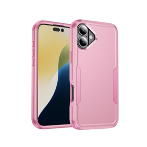 iPhone 16 Plus - REALIKE™ Pro Stødsikkert Håndværker Cover - Pink