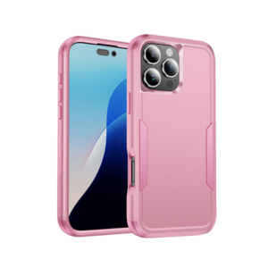 iPhone 16 Pro - REALIKE™ Pro Stødsikkert Håndværker Cover - Pink