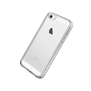 iPhone 5/5s/SE - Premium 0.3 Silikone Cover - Gennemsigtig