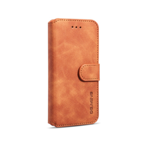 iPhone 6/6s - DG.MING™ Classical Læder Etui / Taske M. Pung - Brun