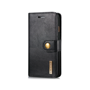 iPhone 6/6s - DG.MING™ Vintage 2-In-1 Læder Etui M. Cover - Sort