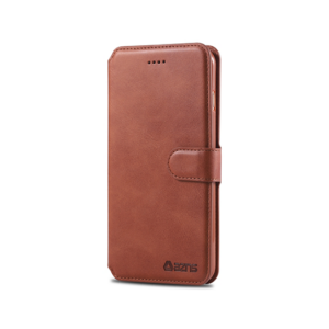 iPhone 7/8 Plus - AZNS™ Diary Læder Etui / Taske M. Pung - Brun