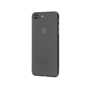 iPhone 7/8 Plus - Valkyrie Ultra-Tynd Cover - Sort/Gennemsigtig