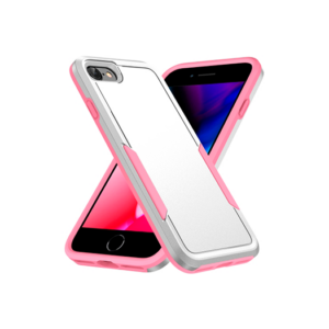 iPhone 7/8/SE(2020/2022) - PIONEER™ Armor Cover - Hvid/Lyserød