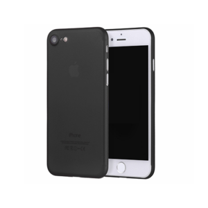 iPhone 7/8/SE(2020/2022) - Valkyrie Ultra-Tynd Cover - Sort/Gennemsigtig
