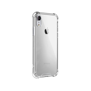 iPhone XR - Silent Stødsikker Silikone Cover - Gennemsigtig