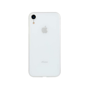 iPhone XR - Ultratynd Matte Series Cover V.2.0 - Hvid/Klar