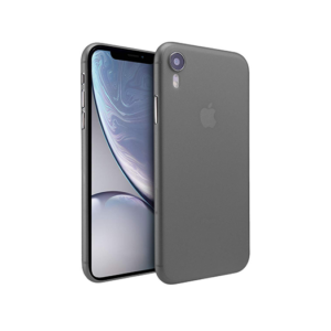 iPhone XR - Valkyrie Ultra-Tynd Cover - Sort/Gennemsigtig