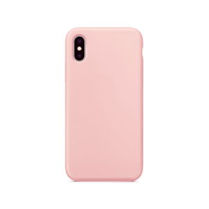 iPhone XS Max - Deluxe™ Soft Touch Silikone Cover - Lyserød