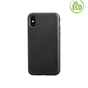 iPhone XS Max - EcoCase™ 100% Plantebaseret Cover - Sort